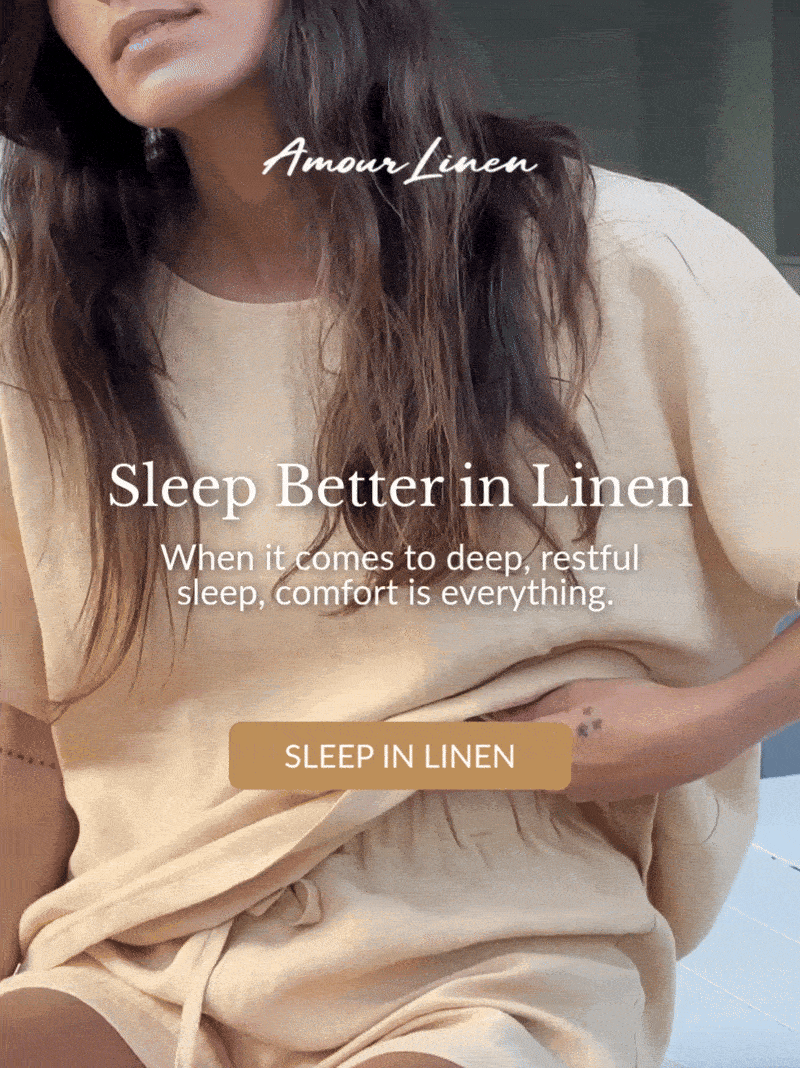 Sleep better in linen
